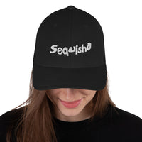 Sequish-i-a Embroidered Closed-Back Flexfit Hat