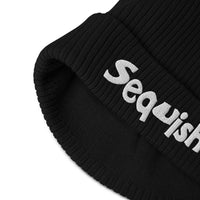 Sequish-i-a Embroidered Ribbed Beanie