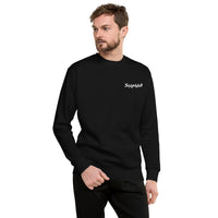 Sequish-i-a Embroidered Crew Neck Sweatshirt